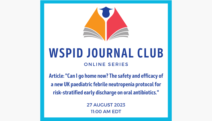 Join the WSPID Journal Club – August 2023